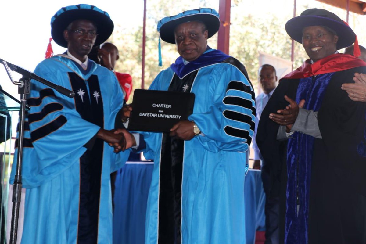 kinya_joan's tweet photo. #Newdawn
#LabanAyiro
#DaystarArises
#VCInstallation
#KivuthaKibwana
#TheSmith the new face of Daystar University that the Lord has blessed and anointed. https://t.co/NO4CJzO4fN