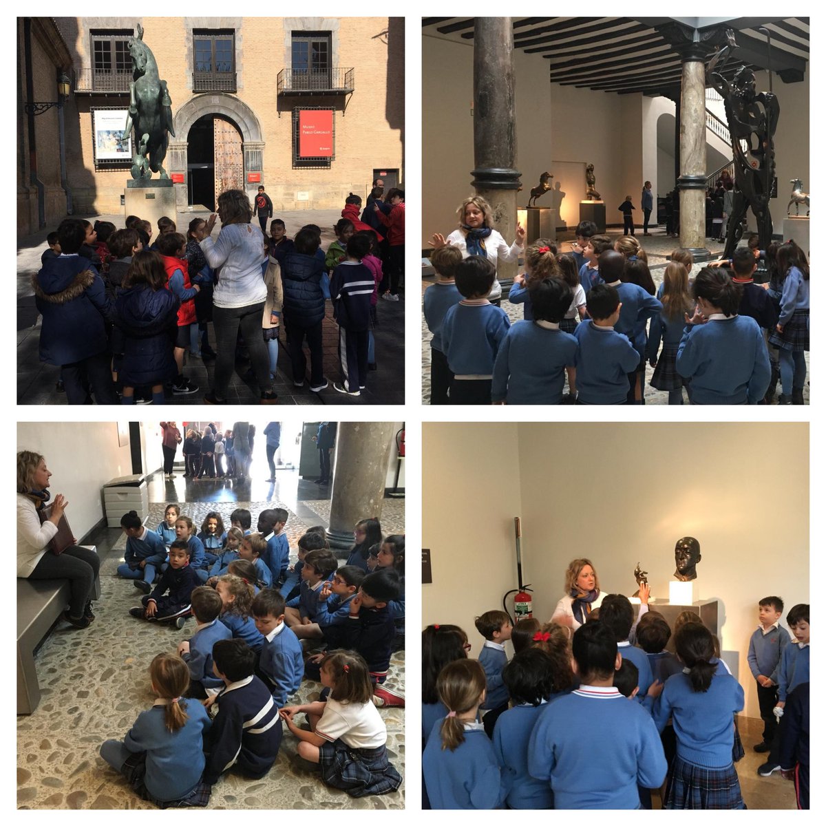 MontessoriPrim's tweet photo. Nos encanta el museo!!!! Estamos disfrutando mucho. @MontessoriZgza https://t.co/lDaoXqZPYX