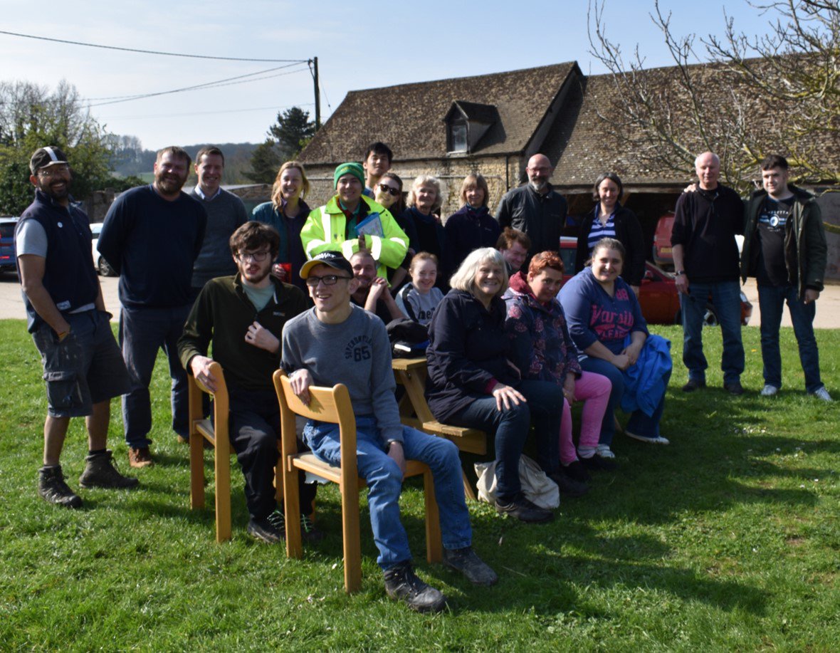 Yesterday our TEC team had a warm welcome from @farmAbility in Oxfordshire. In the glorious sunshine they met the co-farmers and saw some amazing work. Thanks for a great tour! #abilitynotdisability #greencare