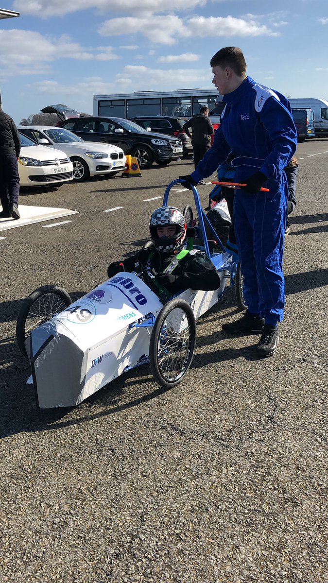 Ready for scrutineering, nearly go time!!

#RaceDay