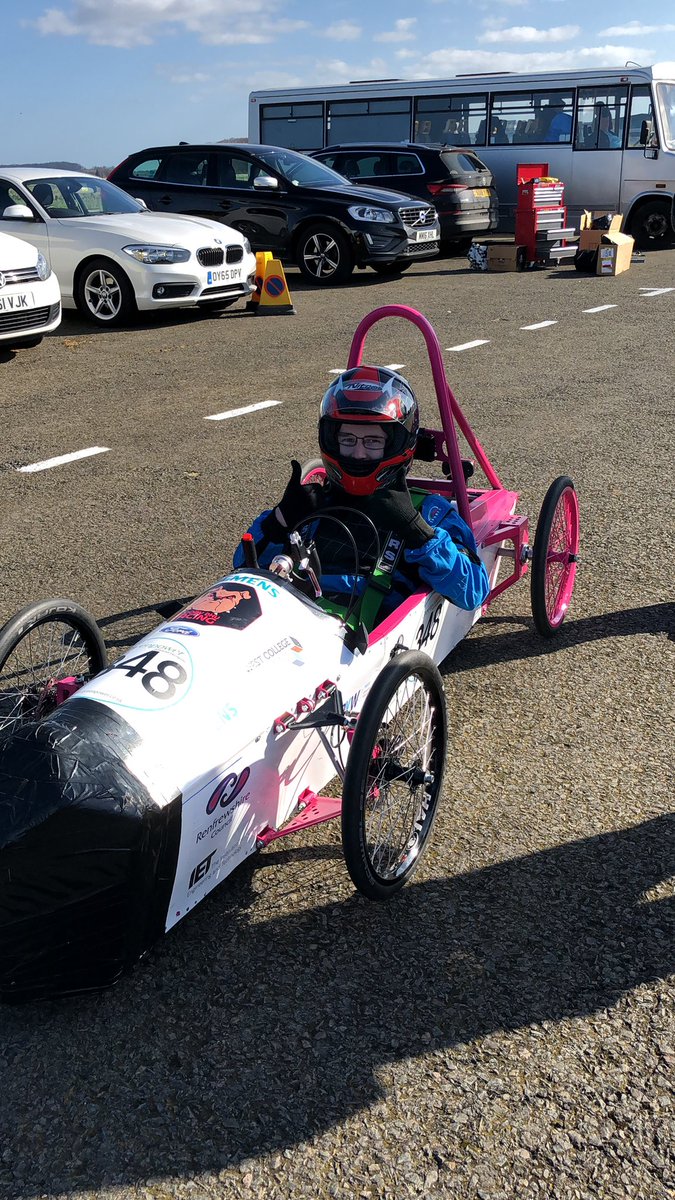 Ready for scrutineering!! Let’s go 🏎