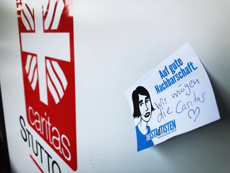 stadtisten's tweet photo. Gestern waren wir bei der @CaritasStgt zu Gast. Starke Leute, mit Herz und Verstand. Dankeschön für all die gute Arbeit! https://t.co/aDUK9sIv7q