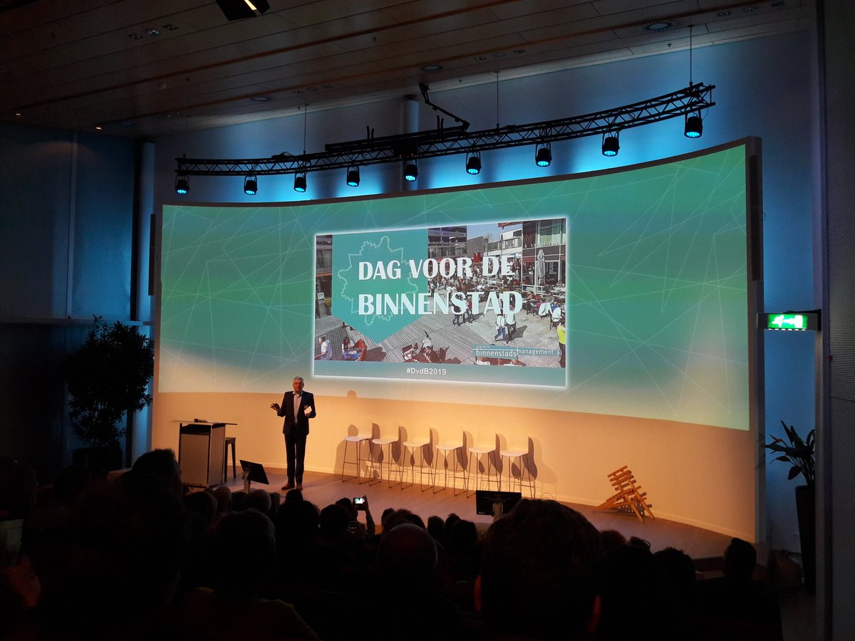 Kick-off 'Dag voor de Binnenstad'. Hedendaagse binnensteden als duurzaam en levendig kloppend hart voor onze steden en gemeenten #DvdB2019