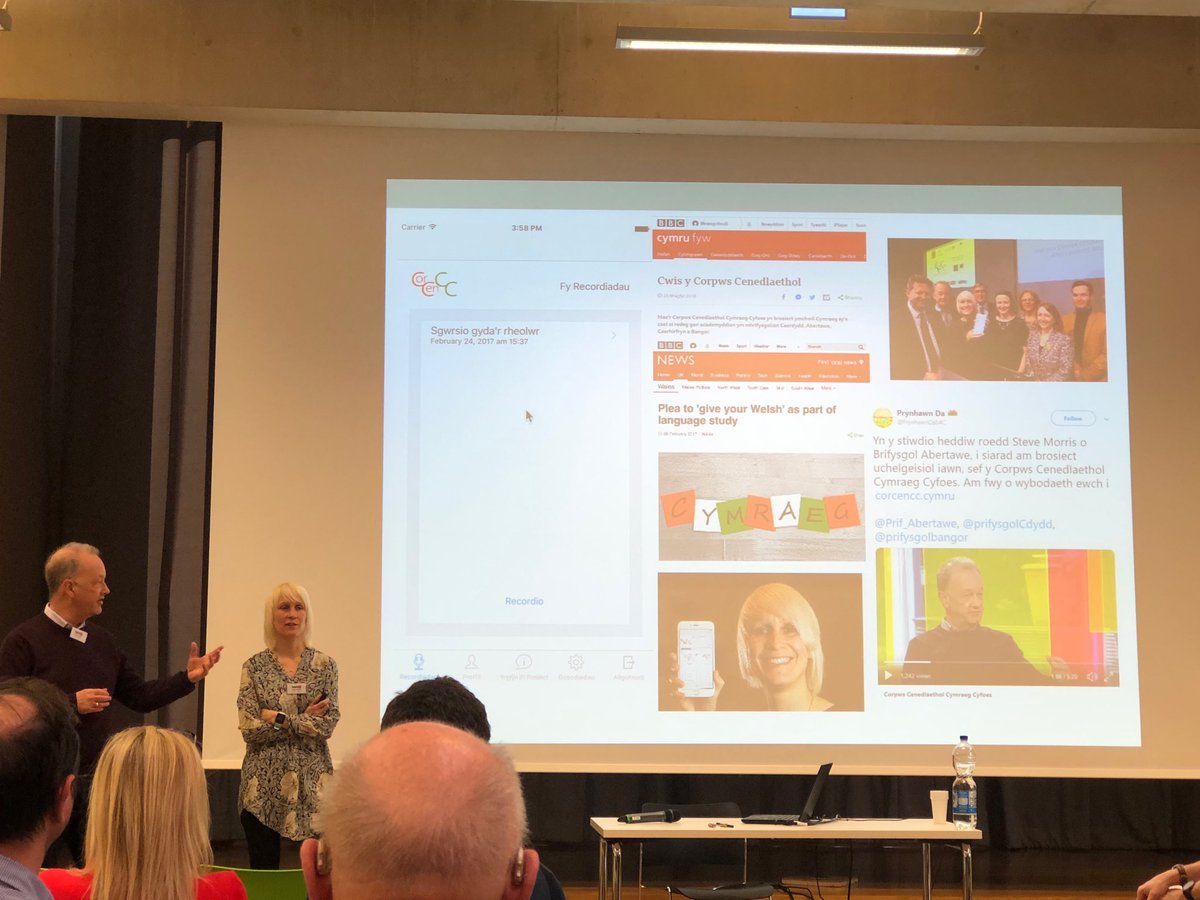 IVACS2026's tweet photo. Engaging with the public is vital in the creation of #CorCenCC. @JacAbertawe and @nottyknight at #IVACS2019. https://t.co/nhFJ1tbxWz
