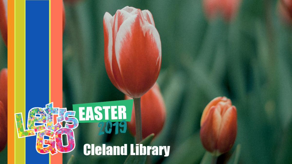 LibrariesNL's tweet photo. We have Easter Egg Decoration at #ClelandLib for #LetsGoEaster on Wednesday 10 April, 11.30am.
Find out more about what is on in #Cleland Library here: https://t.co/hEZt6UTZSH https://t.co/dFDS3H1n3M