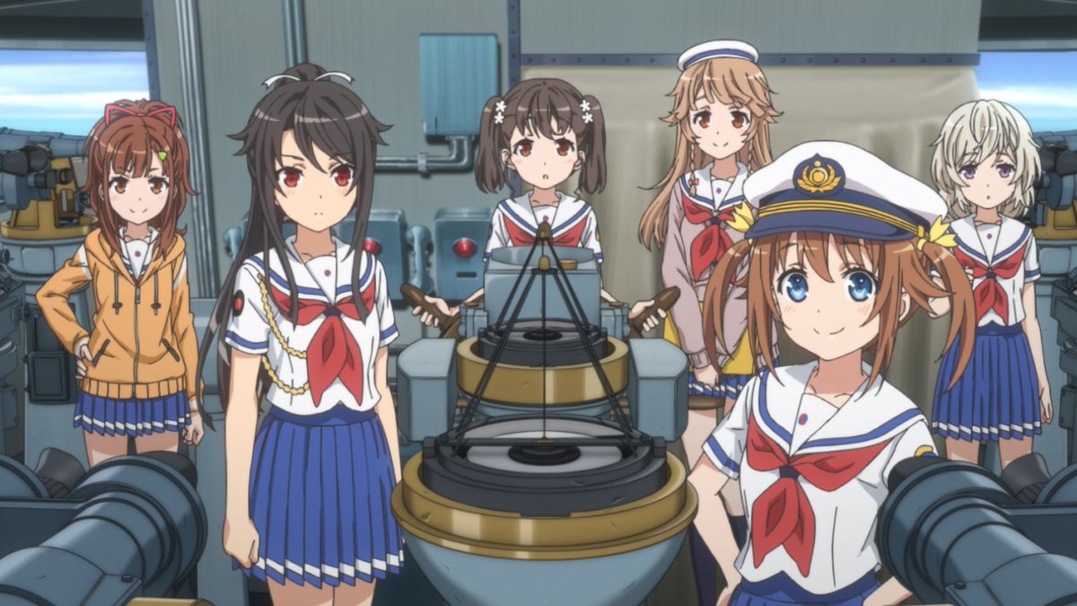 公式 ハイスクール フリート 艦隊バトルでピンチ 攻略のワンポイント Victory Voyage のフルコーラスは1章12話の最後で 楽しむことができます ぜひバトルに勝利してお聴きください 一度クリアして頂きますと 何度でも確認出来ます
