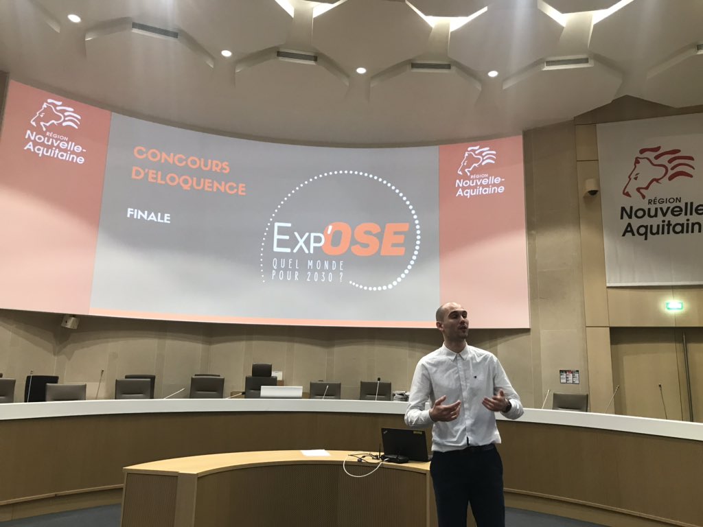 Talavet1's tweet photo. L’équipe de jeunes de la #mfr de MIRAMONT (47) ont gagné la finale du 1er concours d’éloquence organisée par le #RADSI et #Educasol avec le soutien du conseil régional de @NvelleAquitaine @NathalieLanzi. Avec leur moniteur, elles partiront 1 semaine découvrir New York et l’ONU. https://t.co/4l7wmdRAW8
