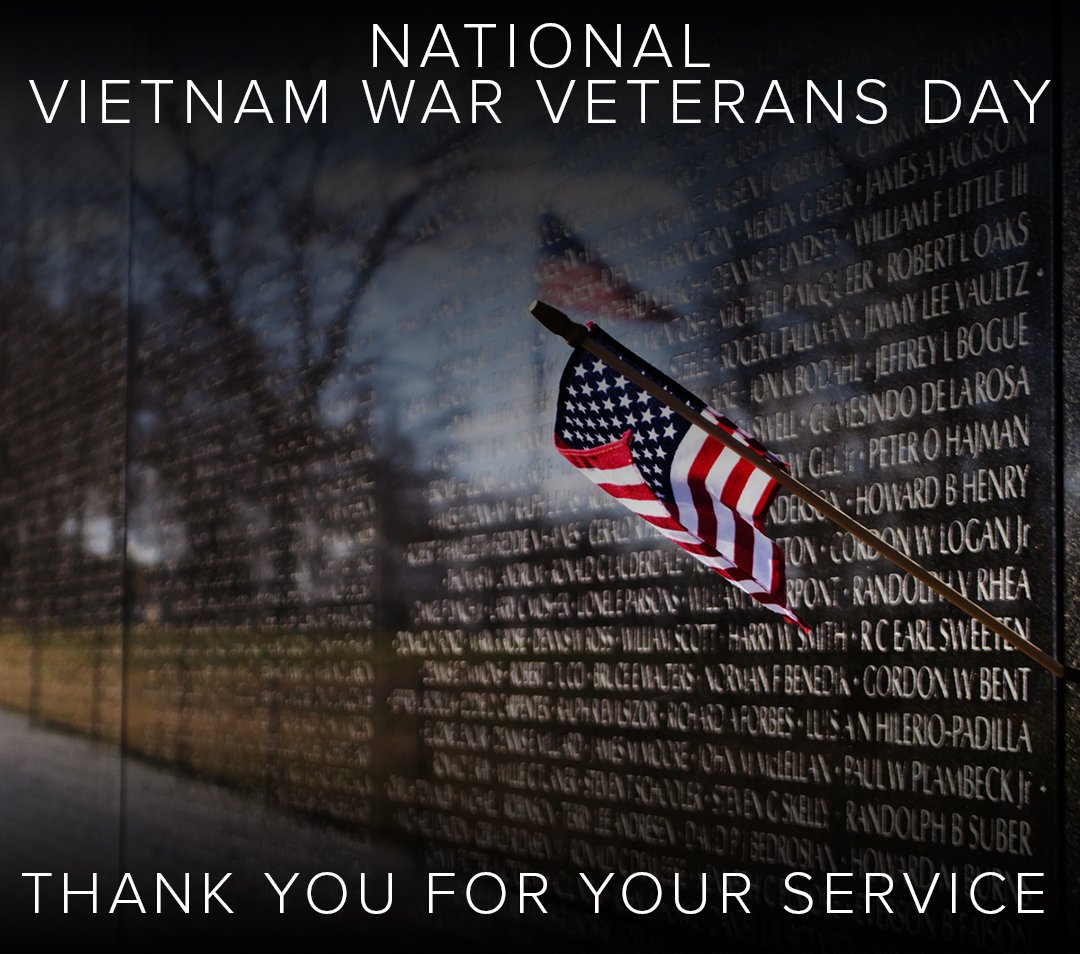 Today is National Vietnam War Veterans Day. Thank you for your service, veterans. We salute you. 
#VietnamWarVeterans #VietnamVets #VietnamVeterans #2A