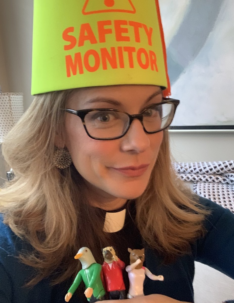 caseyfitzgerald's tweet photo. What previously unknown joy it is to receive a surprise package from @ArchieMcPhee
With this fez I shall keep you safe,
From taking life too seriously,
For when I play with my Strange Friends,
The squares vanish, quite mysteriously.
#safetymonitor #strangefriends #archiemcphee https://t.co/dQGebIr9yU
