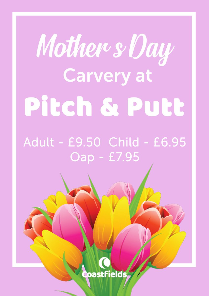 This Mother's Day come down to Pitch &amp; Putt for our Mother's Day Carvery 🍽