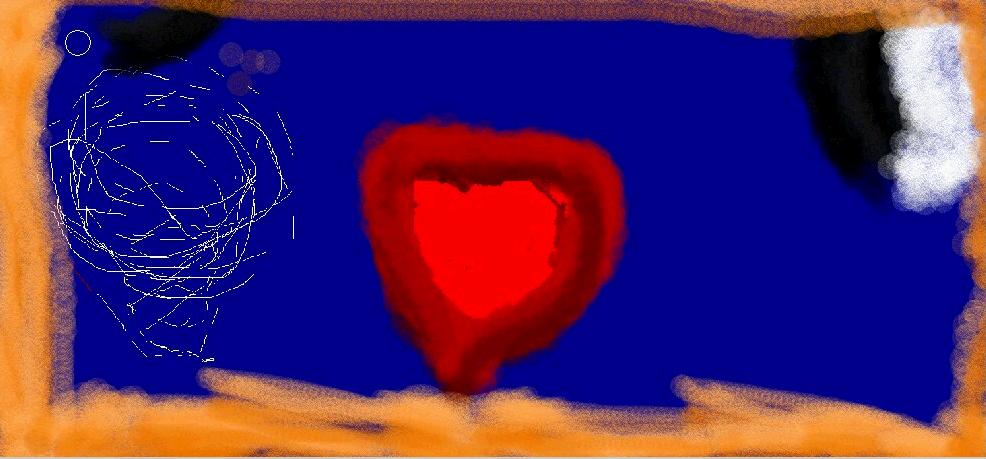 pete_harvey's tweet photo. @ushschool one student's response to Miro in computer science #computerart https://t.co/zJHACEbpVo
