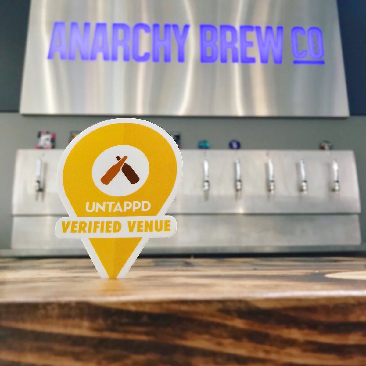 AnarchyBrewCo's tweet photo. Planning on paying us a visit today? 🤔 We’re open 12pm - 10pm, and have Dead Space pouring, too.
Check out our taproom beer list at https://t.co/mcXnR8WdxT
#UntappdVerified https://t.co/SwIsO7xs2b