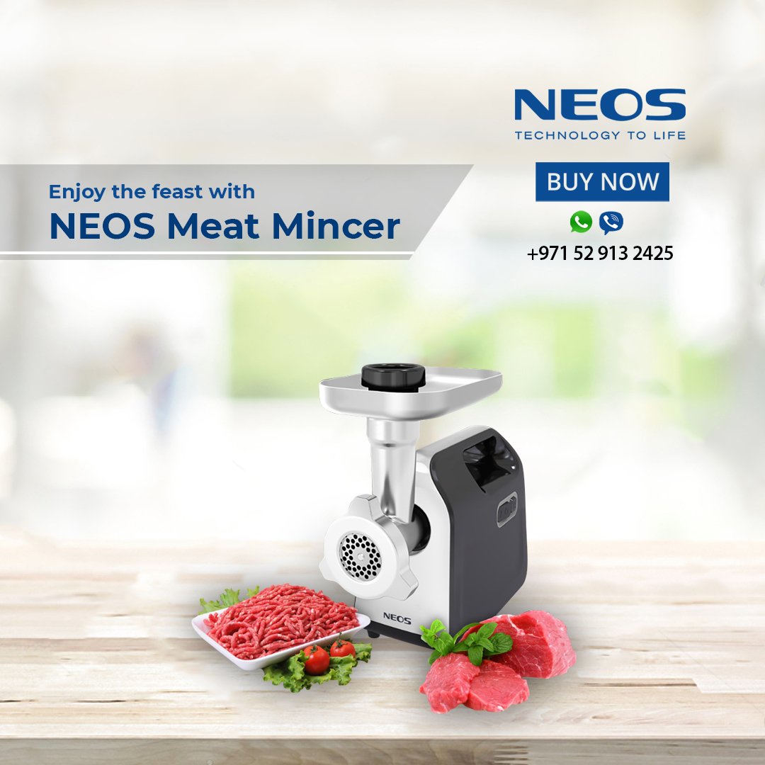 NEOS34563938's tweet photo. Enjoy the feast with NEOS Meat Mincer
📌 one George Yard London, United Kingdom
🌐 https://t.co/Lsslke78wp
📲 +971 56 410 1664
Facebook - https://t.co/3MyzX7Ax4P
#NEOS #NEOSUAE #ElectricMeatMincer #MeatMincer #MeatMincerMG1500 #ElectronicsProduct #MysearchUAE #TechnologytoLife https://t.co/q0iMuB3zZk