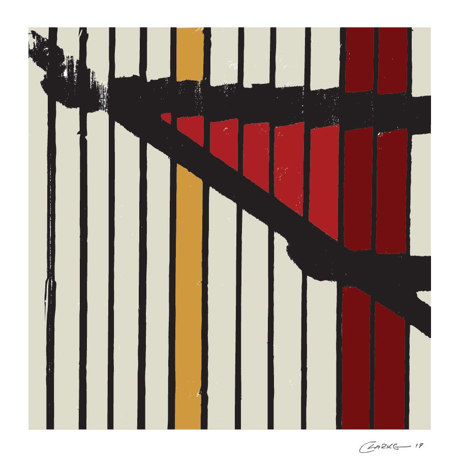 DavyGoldenRatio's tweet image. Cast Shadows 1.2. 'Shadow on Fence'
(Been fighting this old work, think it works now as a small print).
Archival print 25x25cms. Edition of 5 only for now.
#castshadow #shadow #fence #smallprint #impression #artprint #contemporaryart #abstractart #abstraction