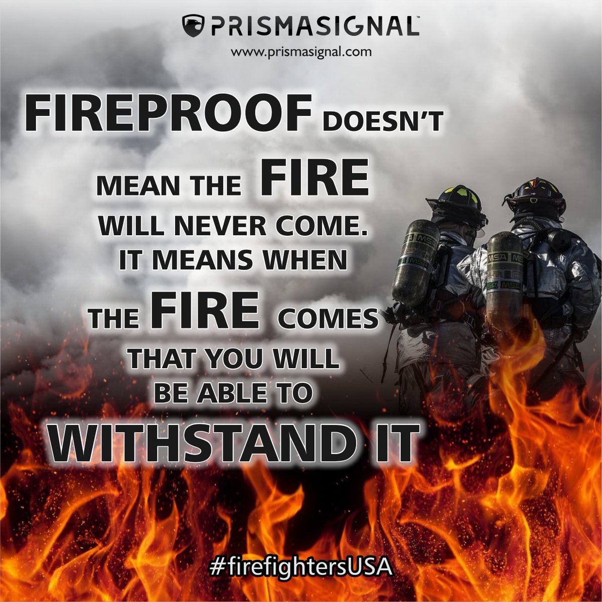 PrismaSignal's tweet image. #fireproof #slowdownmoveover #publicsafety 
prismasignal.com