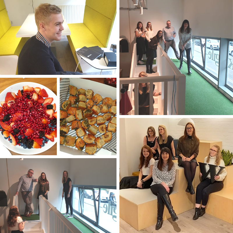 InteractionLtd's tweet image. Our designers had a fantastic time visiting the @workagileuk showroom this week, even had time for a spot of golf! 😀
#officedesign #workagile #fitout