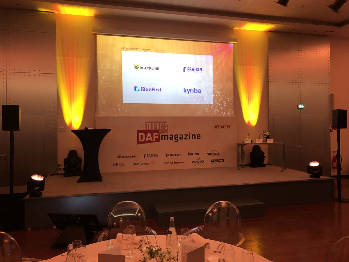 KyribaFrance's tweet photo. 📷 Retour en images sur les Trophées @DAFmag_fr qui se sont déroulés hier soir à l'Aéro-Club de Paris. Merci à tous pour votre participation ! #TDAF19 https://t.co/CXAOIFoLrv