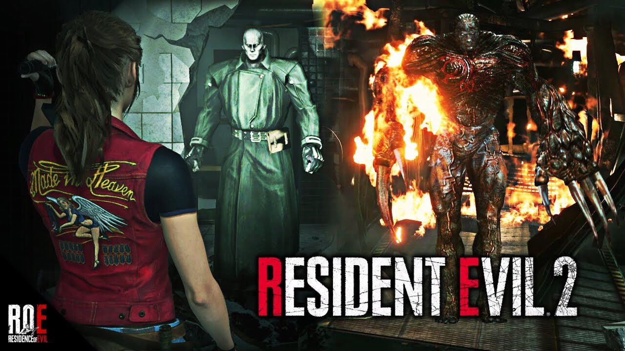 RESIDENCE of EVIL on X: RESIDENT EVIL 2: REMAKE - Darkside Chronicles Mr. x  & Claire (MOD). Much closer to the original versions. 🙌🏻 #RE2 # ResidentEvil2 VIDEO:   / X