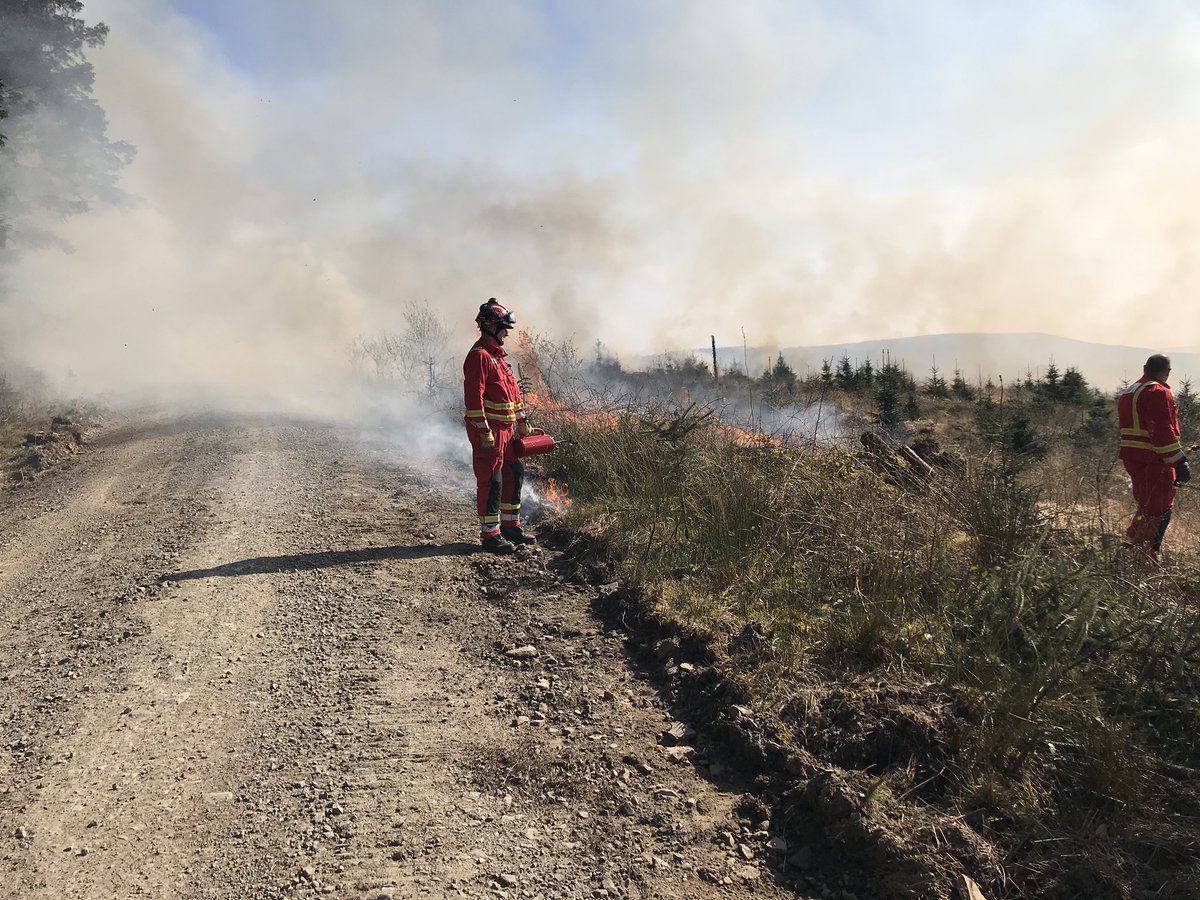NFCC_FireChiefs's tweet photo. Great example of why @NFCC_FireChiefs #WildfireGroup and #WildfireTacAds advocate the use of #SuppressionBurnTeams. Well done @SWFireandRescue 👍🏼👏🏼 https://t.co/LZADl0RhJl https://t.co/MhKFmIoGJw
