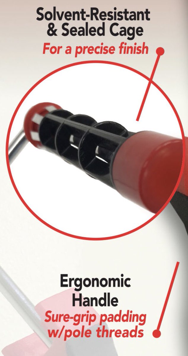 ArroWorthy_UK's tweet image. For a choice of hollow core or wire frame - our mini rollers deliver on quality #arroworthy #barracudarollers