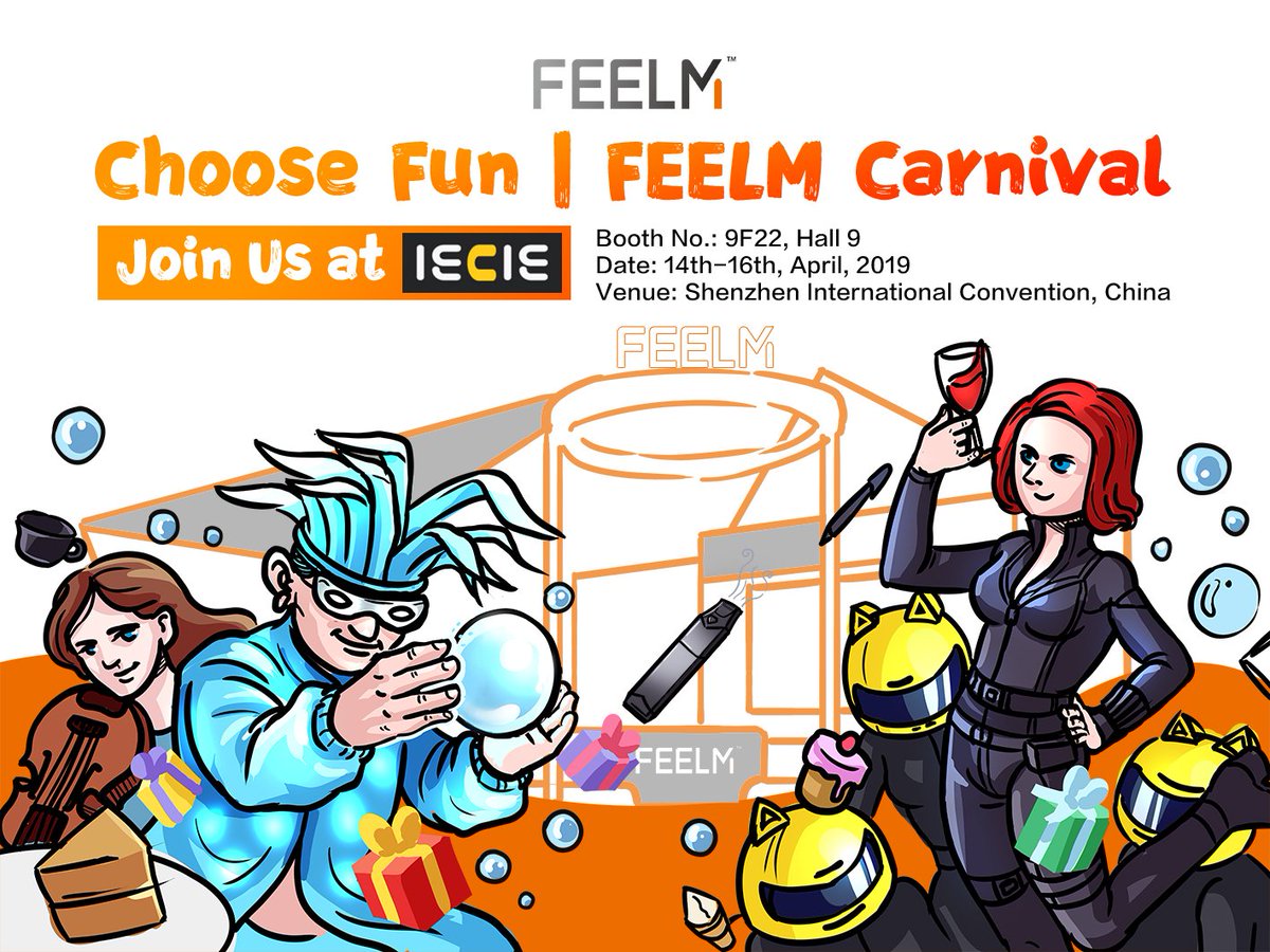 feelmtech's tweet image. 🎉🎉GIVEAWAY TIME🎉🎉
Join Us at IECIE, Share to Win!👇
😘Welcome to attend FEELM Carnival to feel every purely smooth moment and have fun!
👉9 winners will be choosen from FB, Ins and Twitter
📣 Giveaway ends on April 7th, 2019, the winners will be announced on April 8th, 2019