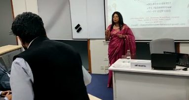 IndoAmericanCtr's tweet photo. Indo American Center conducted yet another session for students and faculty at OP Jindal University. The enthusiasm was rocking. Students were full of questions. A highly interactive session. @usindia @USAndIndia @usnorthindia https://t.co/fJHqhqo8Jh