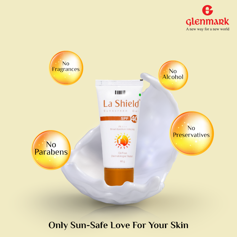skinandhairacad's tweet photo. #LaShield SPF 40 Sunscreen Gel is hypoallergenic and dermatologically-proven to shield you from UVA, UVB and free radicals. Grab yours today! Shop now: https://t.co/y8PHCfDFbc
#Glenmark https://t.co/iY5Qv3WRjZ