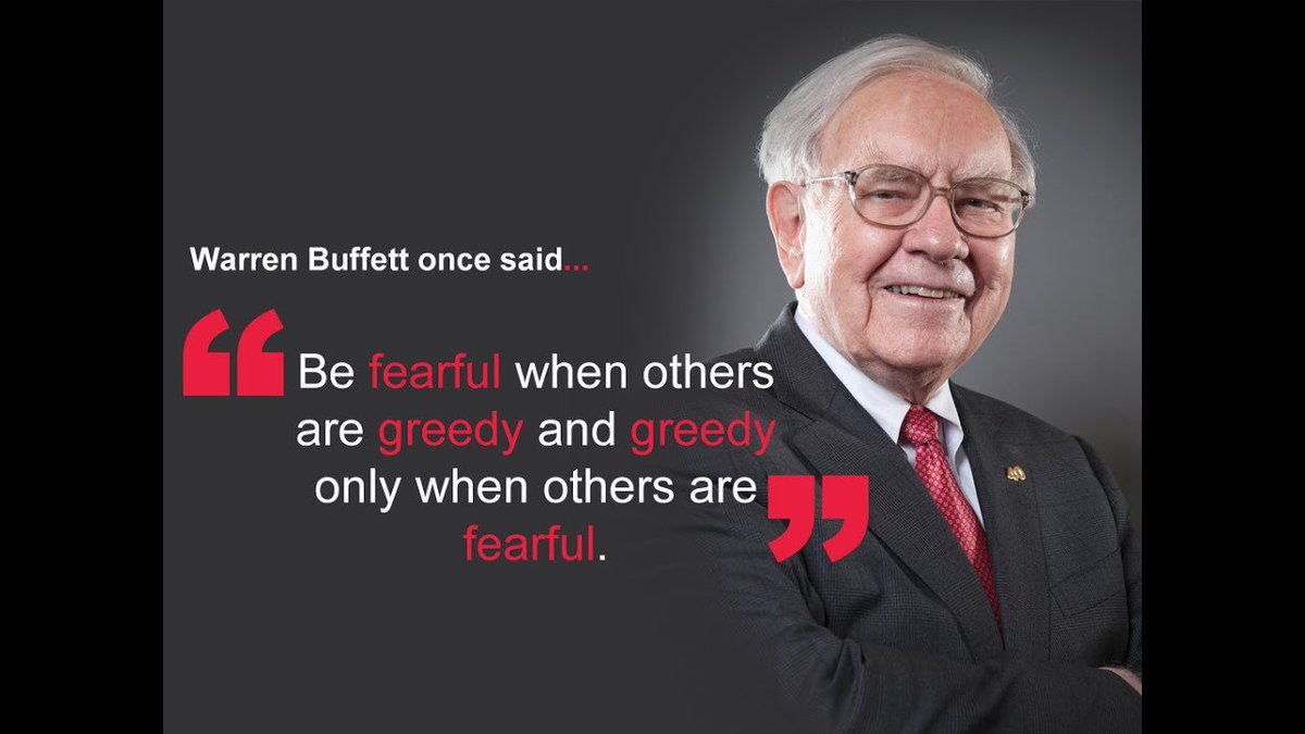 "Be fearful when others are greedy and greedy when others are fearful." - <a href="/WarrenBuffett/">Warren Buffett</a> on investing. A good quote for what we are seeing in the local market now. Are you still investing in SA? 

#finance #investing #southafrica