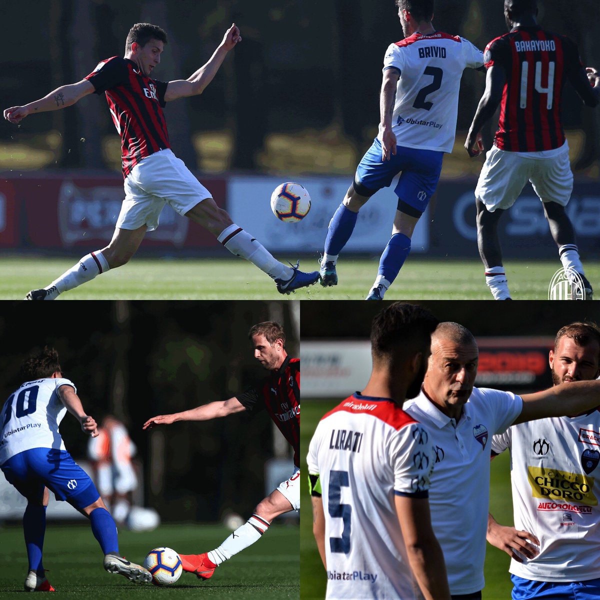 UbiatarPlay's tweet photo. Last Sunday in Milanello soccer field, AC Milan played a practice match against FC Chiasso football team, sponsored by UbiatarPlay (ended 2-0).
By the technology of telepresence, with Ubiatarplay it’s also possible watching in real time any kind of sport match, wherever you want! https://t.co/9pUwfu09DK