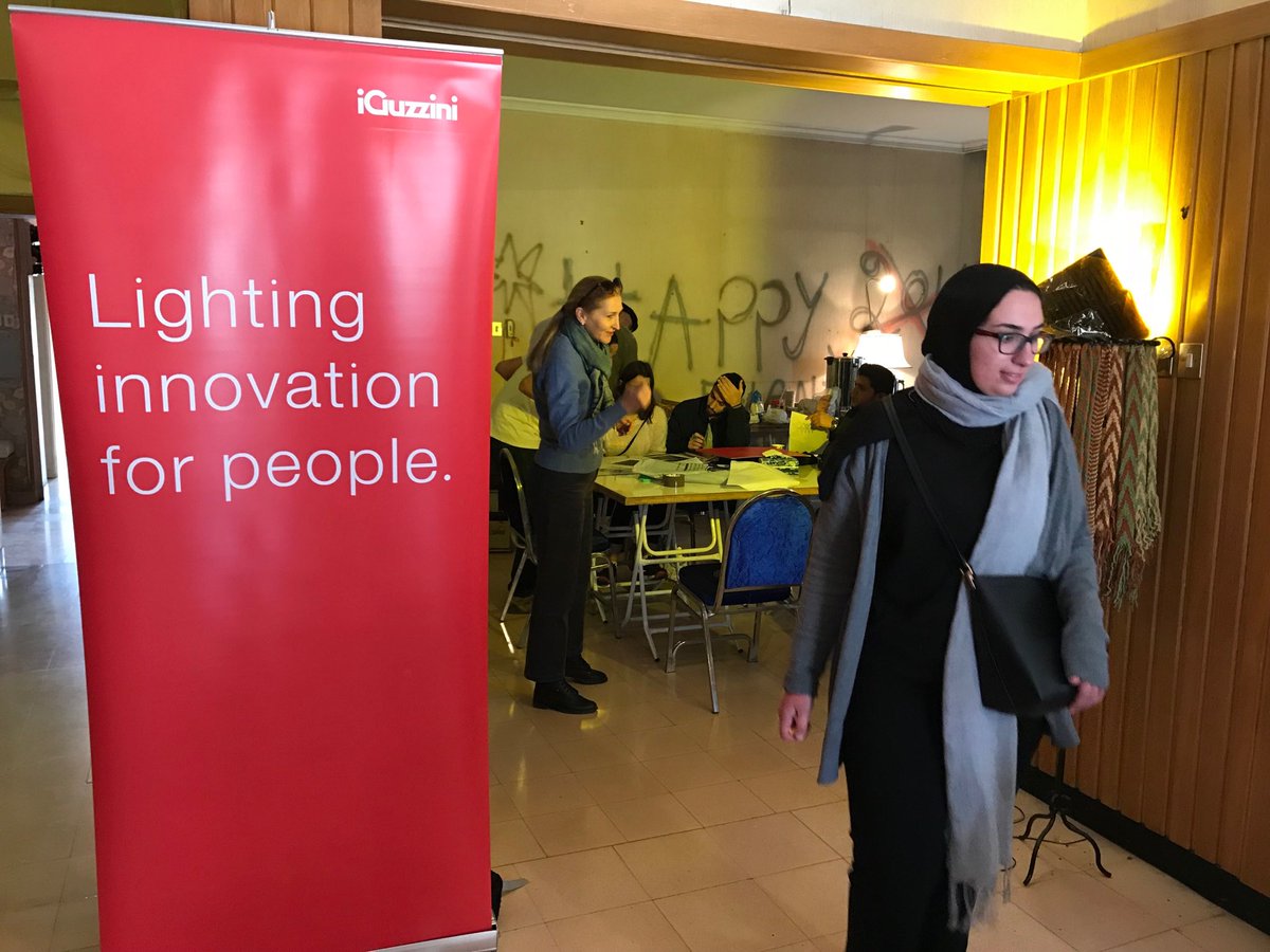 RAMIMOUSA68's tweet photo. @iGuzzini #Lightfirst #amman #IALD the show goes on @iGuzziniME !! https://t.co/ymI8ReYRmw