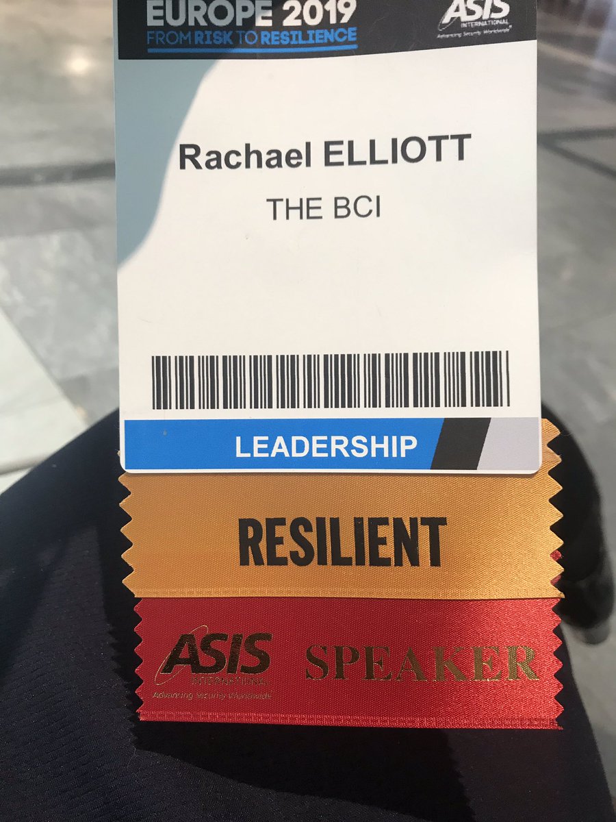 rach_e's tweet photo. I’ve got to face a European audience in half an hour to talk about Brexit at @ASISEurope. I’m trying to avoid the political side and hope it creates some useful discussions about security risk. Can’t wait! https://t.co/BRAkiEhysG