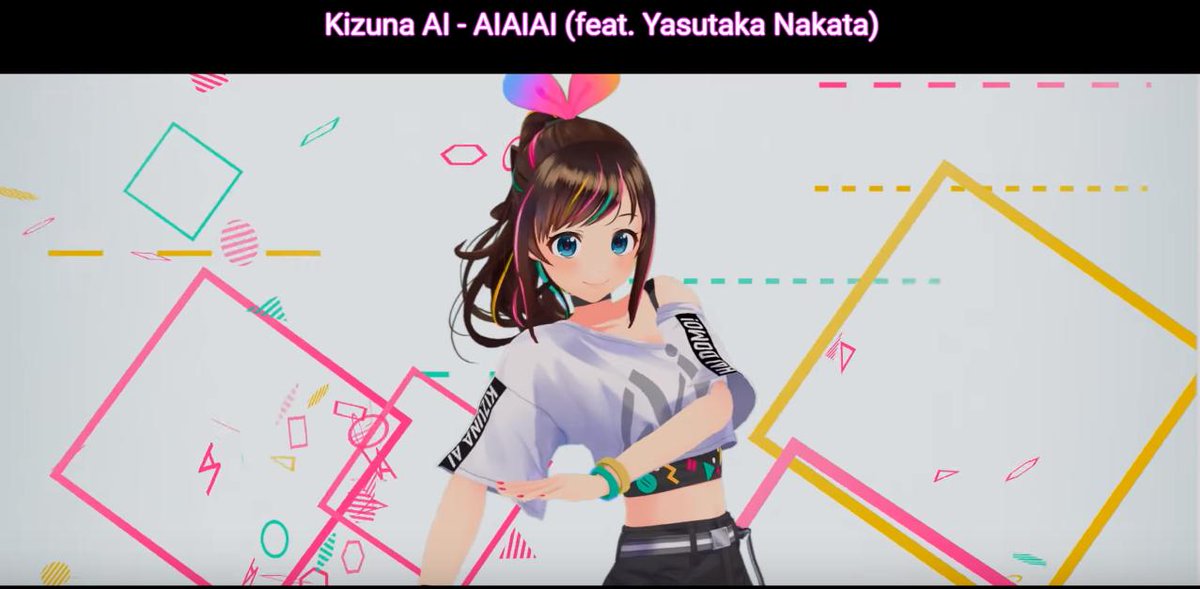 八ツ尾半 Ai Chan S Music Video For Aiaiai Is Out We Ve Got Karaoke Style Romaji And English Lyrics So Sing Along Kizuna Ai Aiaiai Feat Yasutaka Nakata Official Music Video T Co Y5aehgj7or Karaoke