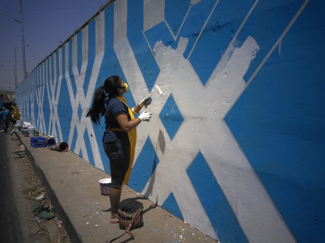 theuglyindian's tweet photo. #UnderpassChallenge moves to Mekhri Circle!
Join the team tomorrow - 8am onwards at Mekhri Circle Underpass! 
And on Sunday at Hennur Rd Underpass.
https://t.co/ClT6dAerMe
Come be a part of India's largest citizen-govt partnership for Underpass Walls transformation!
@Randeep_Dev https://t.co/f2OAWJJq3F