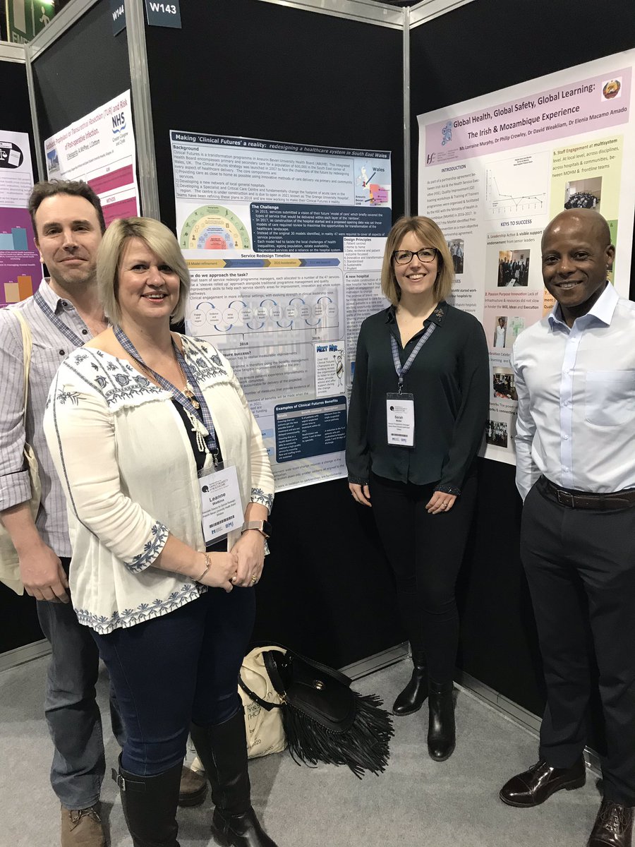 @quality2019 hi meet the ABUHB Clinical Futures Team - stand 143 sharing their experiences of the programme at the International Forum on Quality and Safety in Health Care in Glasgow.