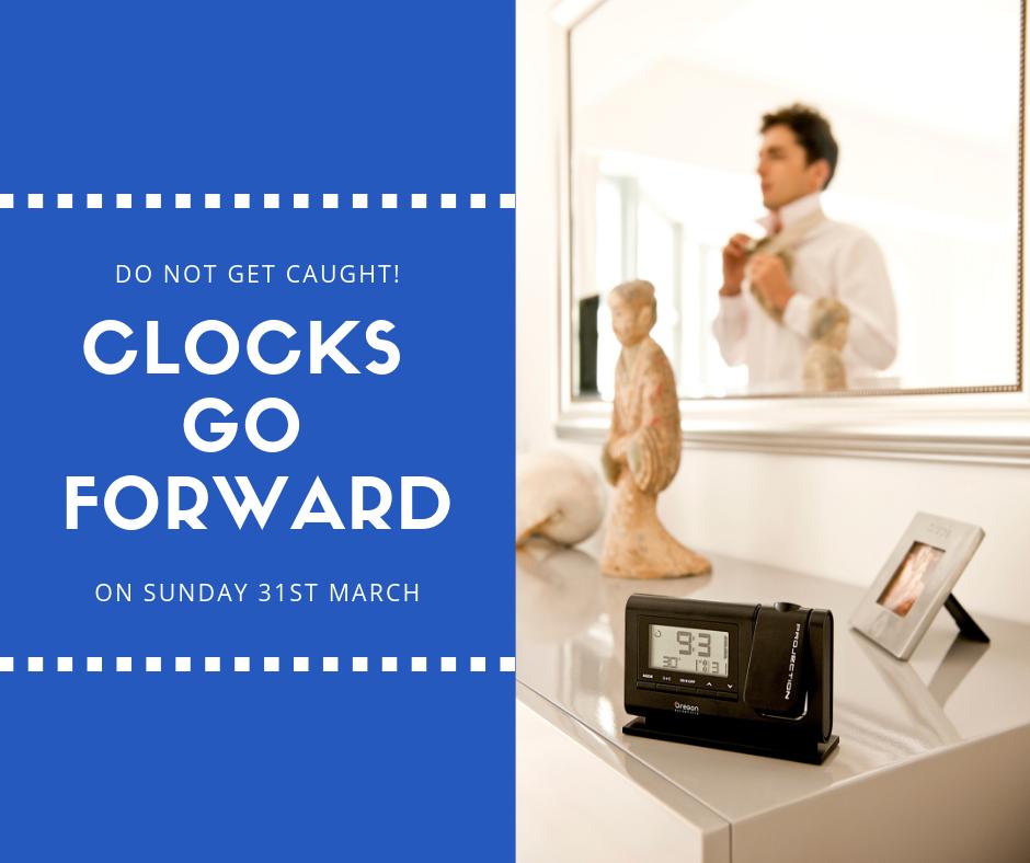 British Summer Time begins this weekend! 
Our clocks update automatically at the start and end of British Summer Time.

Use TIME15 at checkout for 15% Discount on any Clock ⏰! 
bit.ly/ClocksOS
#BritishSummerTime  #clocksgoforward
