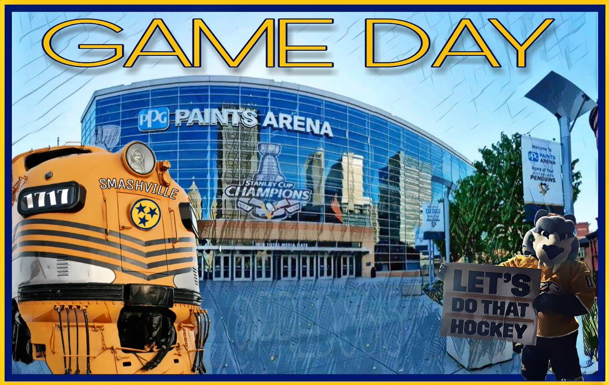 Preds615's tweet image. PUCK DROPS AT 6PM CST 
#NSHvsPIT