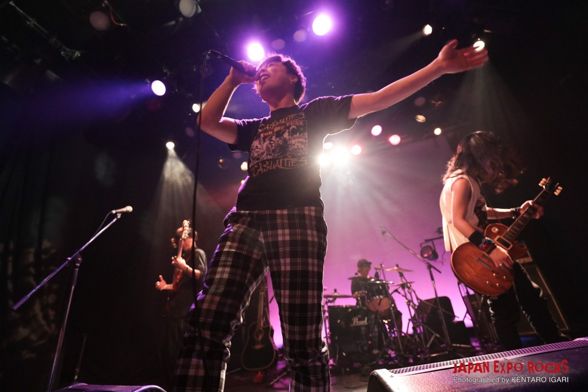 JAPANEXPOROCKs's tweet image. ３バンド目　THE BUGZY