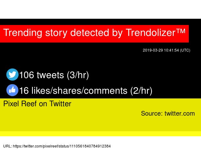 #PixelReef on #Twitter #EricChahi #renownedgamedesigner virtualreality.trendolizer.com/2019/03/pixel-…