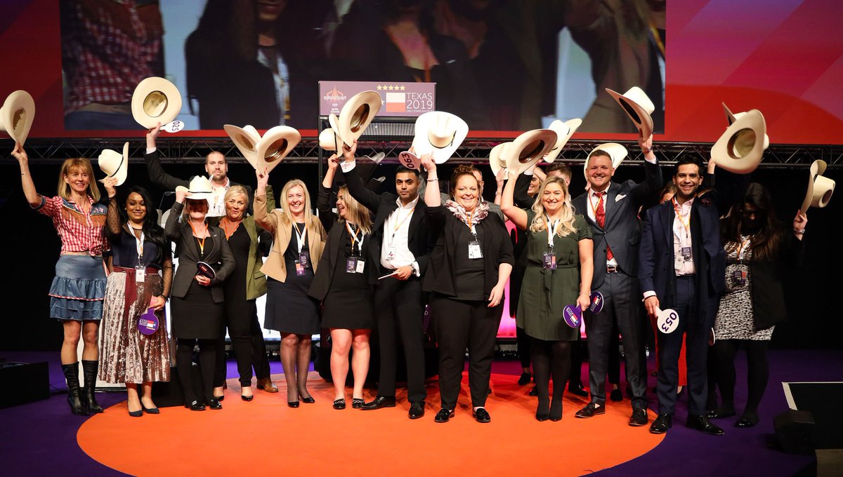 haybrookuk's tweet photo. FIRST LOOK - our Winners from the Texas Draw!
Well done to everyone who will be flying off to Texas for a spectacular, once in a lifetime trip in November!
Please share if you are going! π©π€
#incentivetrip #workincentive #spicerhaart #ignite19 #workfamily #dreamjob https://t.co/ZWzaVGL4pf