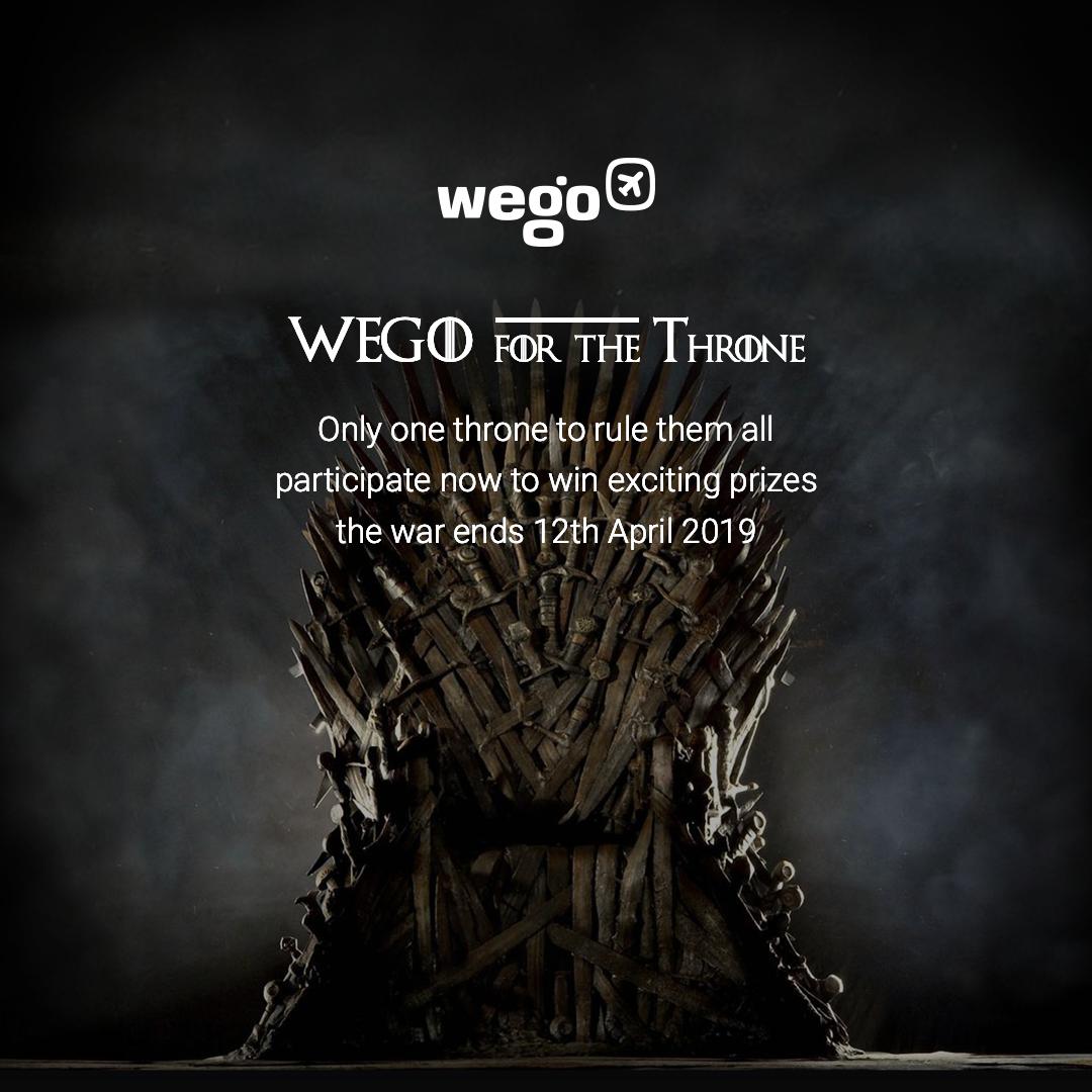 WegoIndia's tweet photo. Amidst the war of the pitches - another war is coming soon in the North.
Participate in all 5 trivia quizzes posted till 11th April and top the leaderboard to win exciting prizes!
#ForTheThrone #GameofThrones #GoTcontest #contest #Lannister #Targaryen #Stark https://t.co/P2stEcSsjx