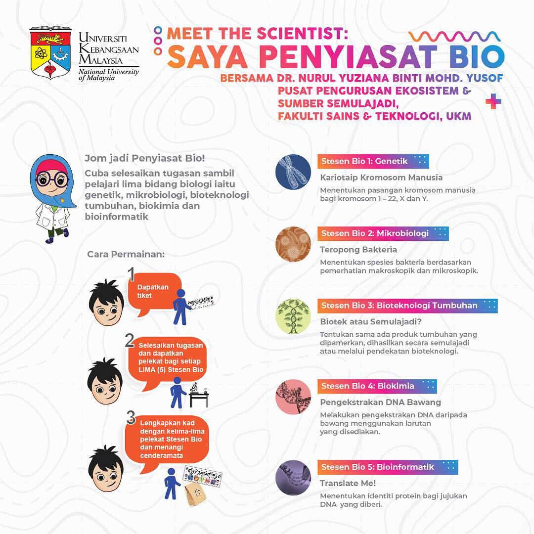 Those yg free esok, boleh singgah kat Pusat Sains Negara ok. #MingguSainsNegara  
@MyScienceCentre