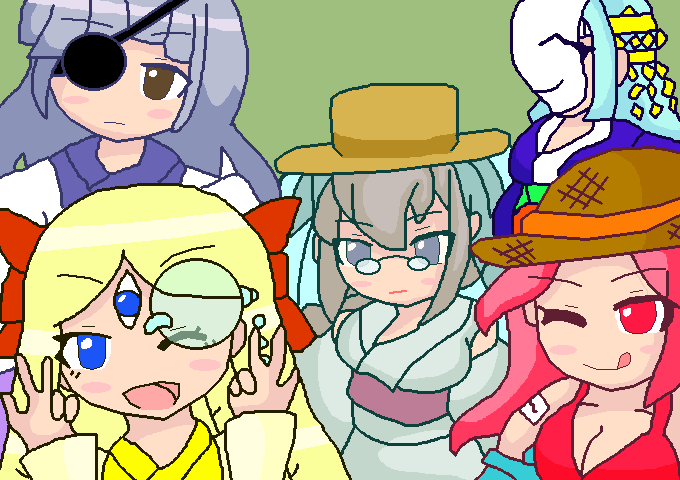 合絵のtwitterイラスト検索結果