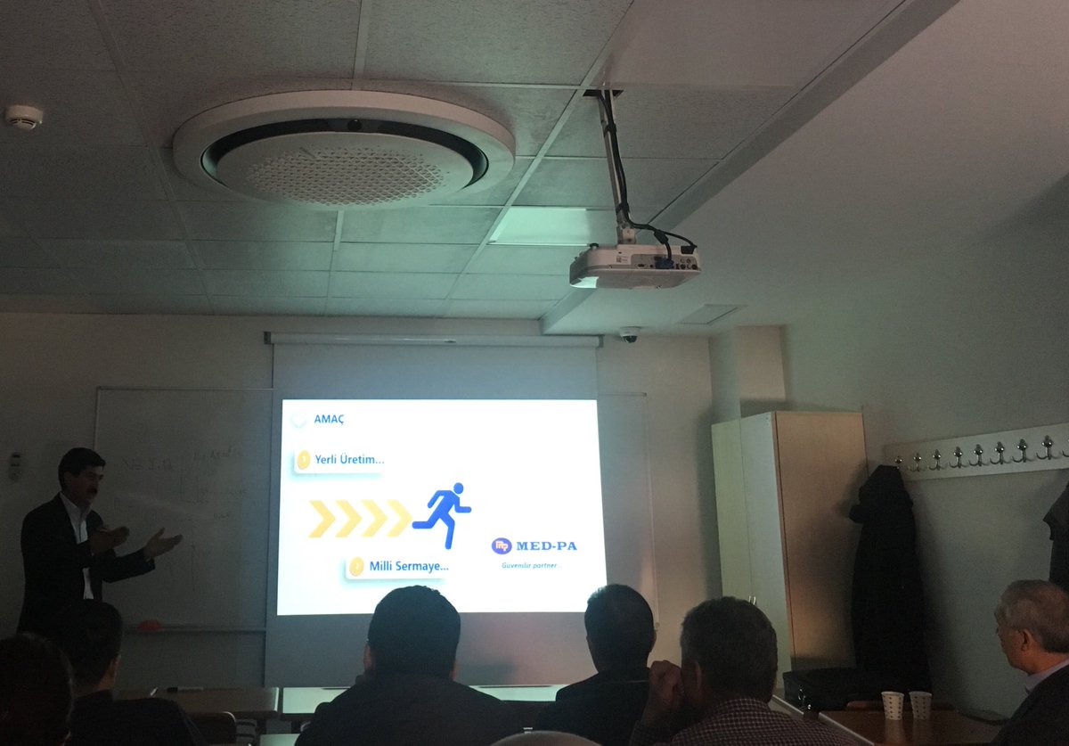 MED-PA firmasinin kurucusu Battal Mayan bey ile “Hemogram cihaz ve reaktiflerinin teknolojisi ile üniversite sanayi işbirliği çerçevesinde yerli üretim” konulu seminerini dinlemek üzere biraraya geldik, kendisine teşekkürler.