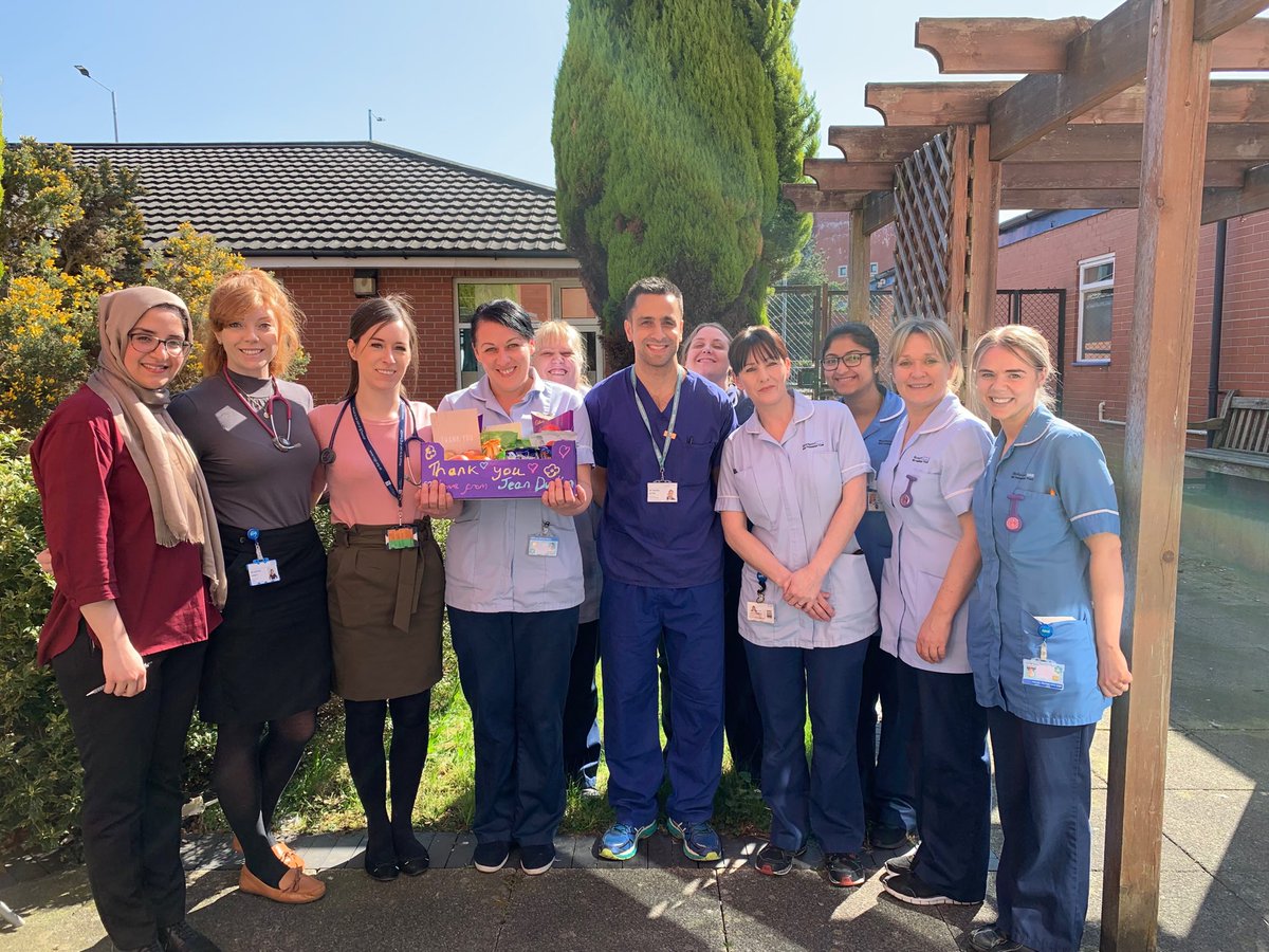 Lovely thank you from a patient’s family for looking after their mum on A1!! ⁦<a href="/StockportNHS/">Stockport NHS FT</a>⁩ ⁦<a href="/GastroNW/">Wisam Jafar 💙</a>⁩