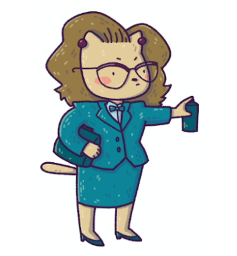 catchessgame's tweet photo. Say hi to Tess: the hard working opportunist who’s on her way to the top no matter who gets in her way. https://t.co/uEjM8qWAVd