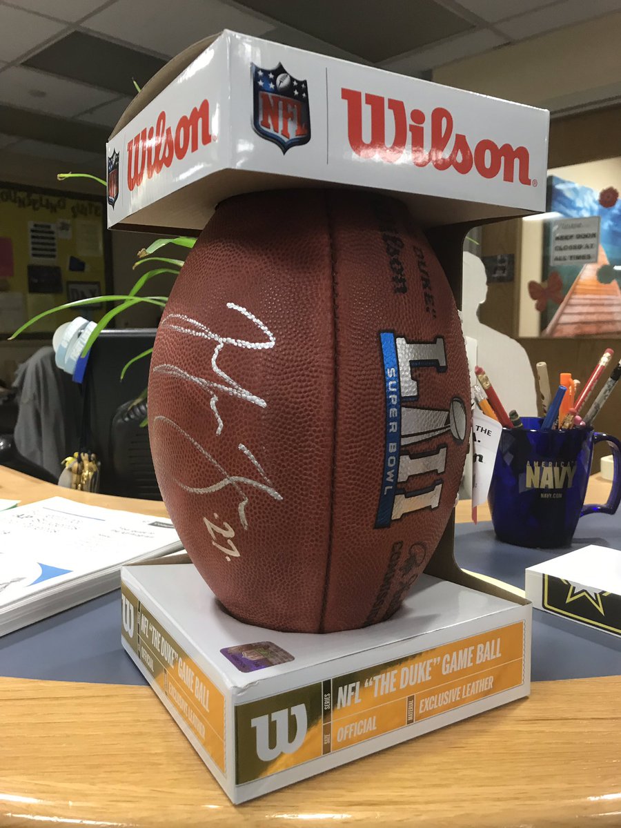 Sr Prom tickets on sale April 9-12. A little motivation to buy by the 11th... signed Malcolm Jenkins SBLII ball will be up for raffle courtesy of <a href="/LFFStadium/">Lincoln Financial Field</a> !!