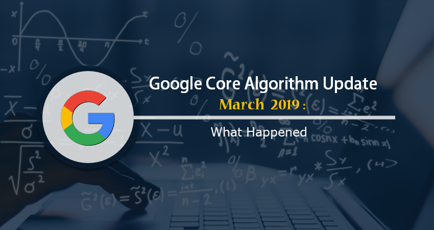 suvaance's tweet photo. Google Core Algorithm Update March 2019: What Happened by @DillipsMohanty https://t.co/q6EXmXXYcu
#GoogleUpdate #GoogleCoreAlgorithmUpdate #GoogleAlgorithm #GoogleAlgorithmUpdate https://t.co/tOiqSrdW1o