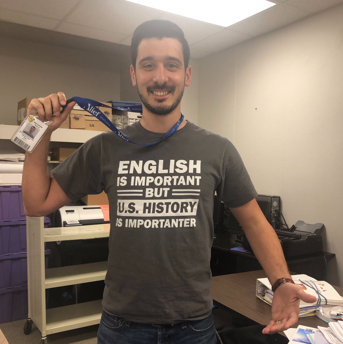 SSSuccess1's tweet photo. ‘Xcatly! I love this shirt! #history #middleschool #teacher #ushistory #socialstudies https://t.co/HeP5Yln7rI