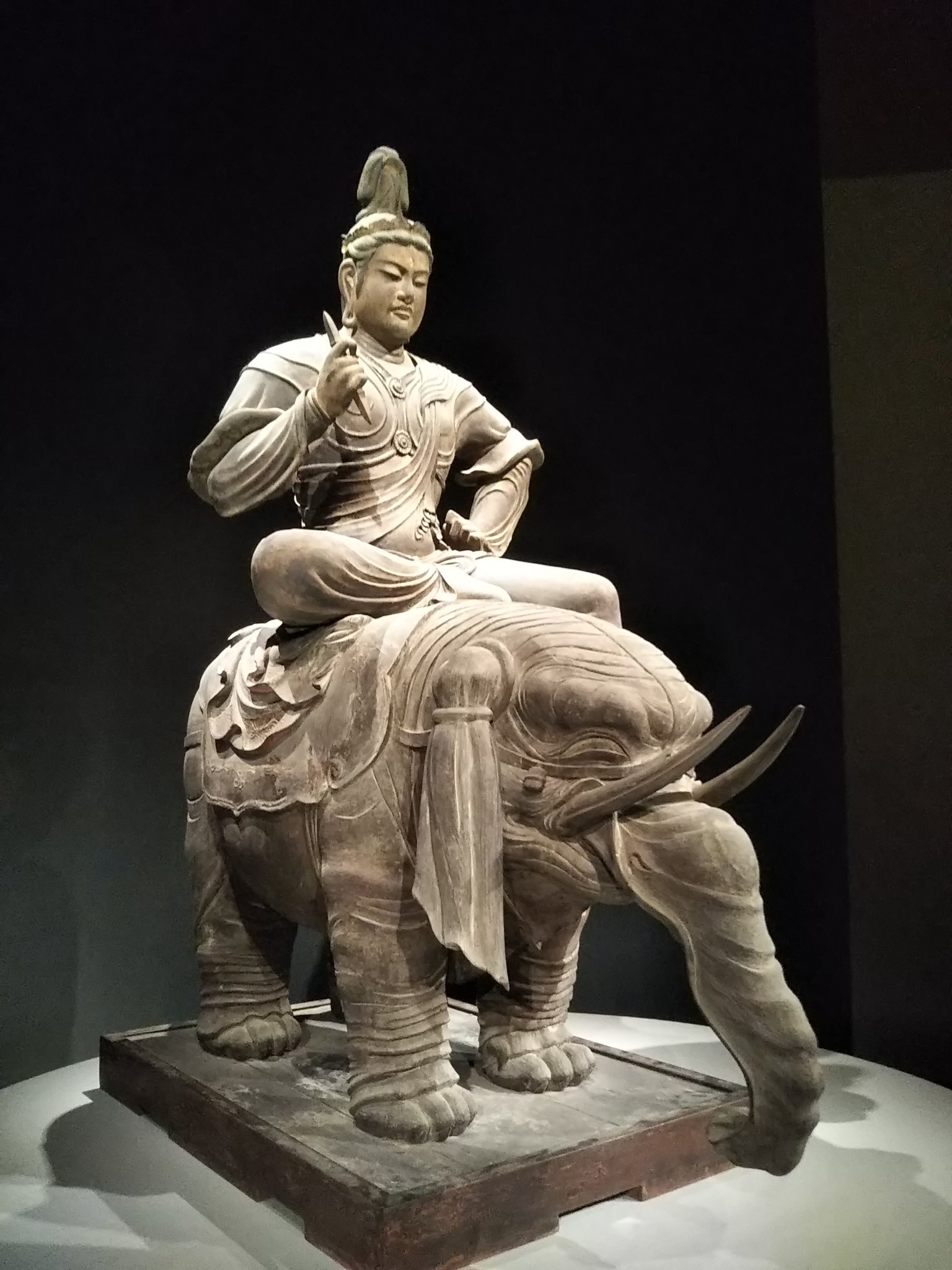 帝釈天騎象像フィギュア 特別展「国宝 東寺 空海と仏像曼荼羅