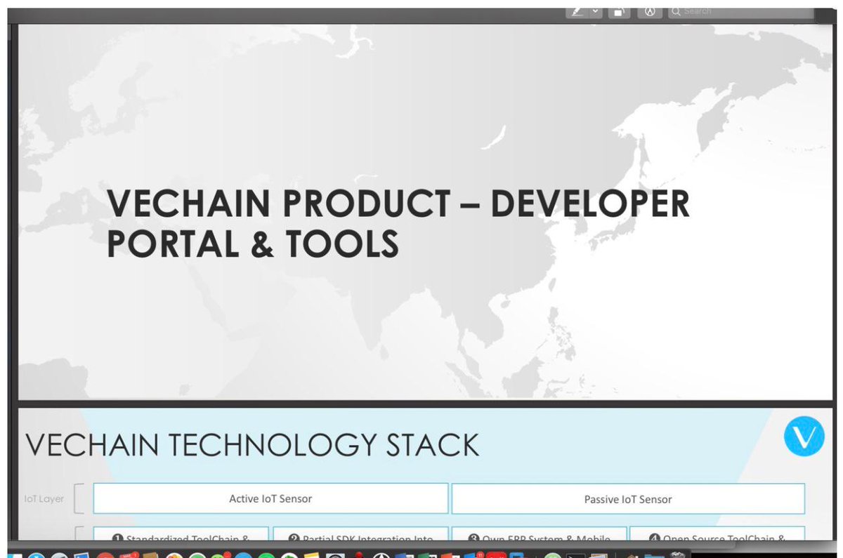 roy_noom's tweet photo. @BenYorke @thedropchain @potje2011 @Chanzilla Felt particularly motivated to play with #VeChain tech stack this afternoon.  It's surprisingly comprehensive, he was said. 🧐
$DCN #DCN #DropChain
$vet $vtho https://t.co/zbfgbStkhc